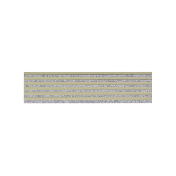 Wooden wall panel 2700 x 300mm (Grey - Olive green)